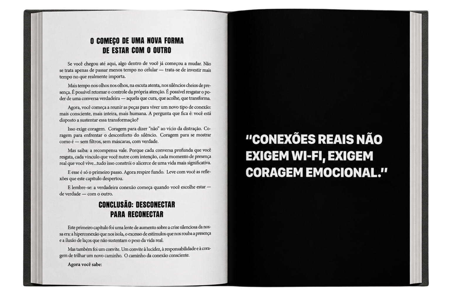 Mockup do livro Conexões Poderosas